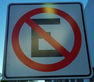 no parking sign in mexico
