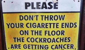 Funny sign