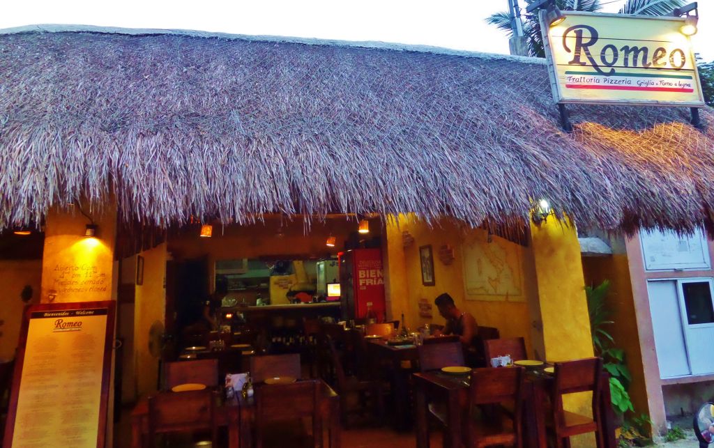 Romeo Italian Restaurant in Playa Del Carmen