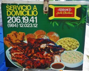 Ferron's Jamican Jerk Chicken in Playa Del Carmen