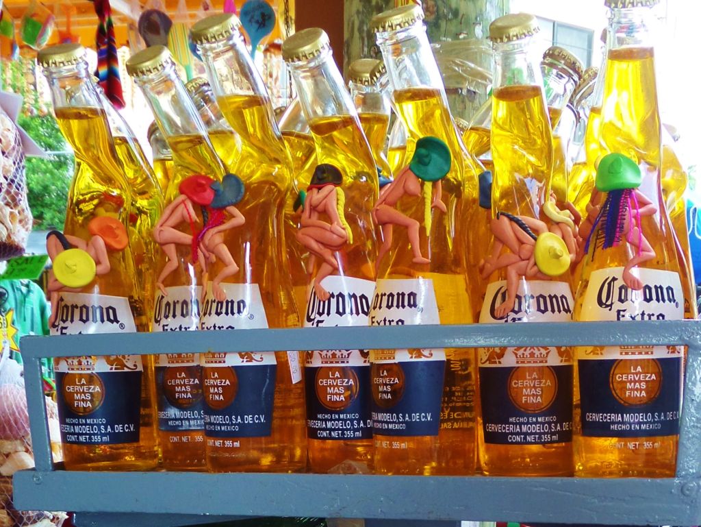 Tacky souvenirs in Playa Del Carmen