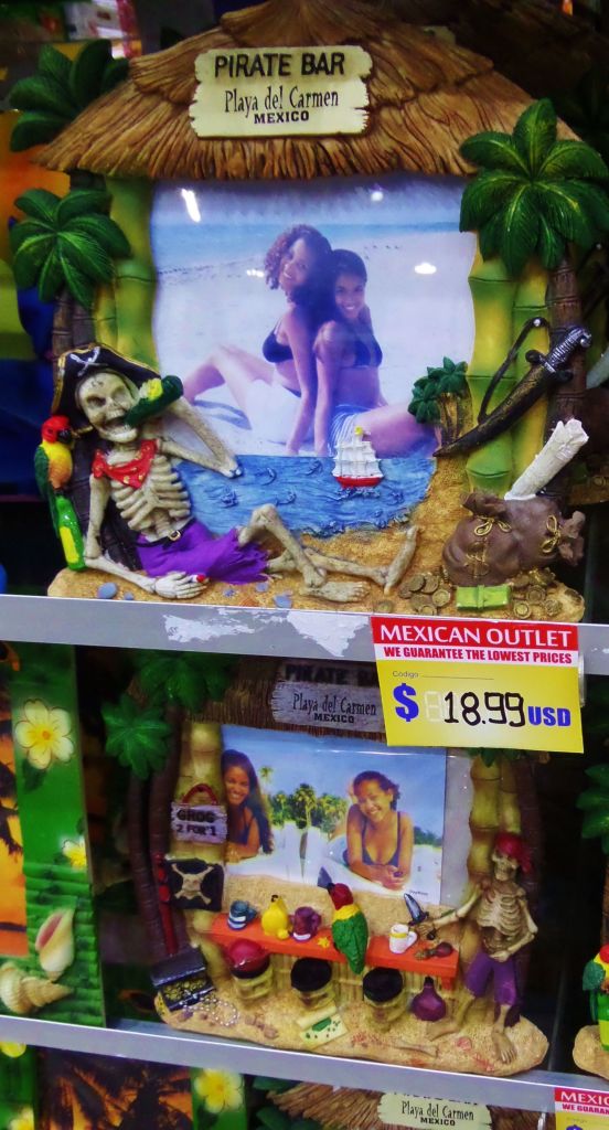 Tacky souvenirs in Playa Del Carmen