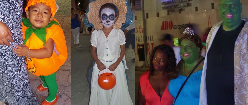 Halloween in Playa Del Carmen 2014 Photos