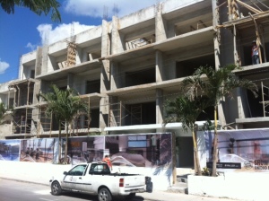 Construction in Playa Del Carmen