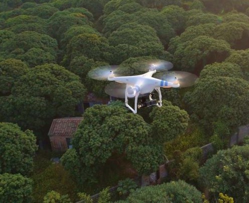aerial drone video Playa Del Carmen