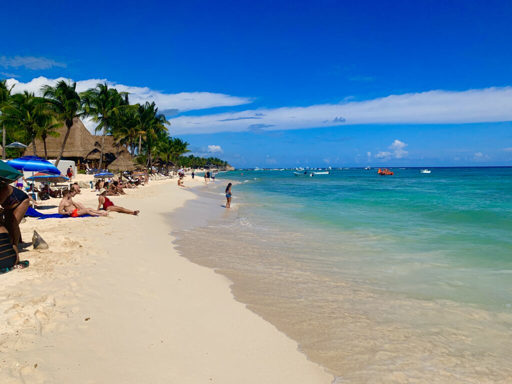 Playa Del Carmen beach