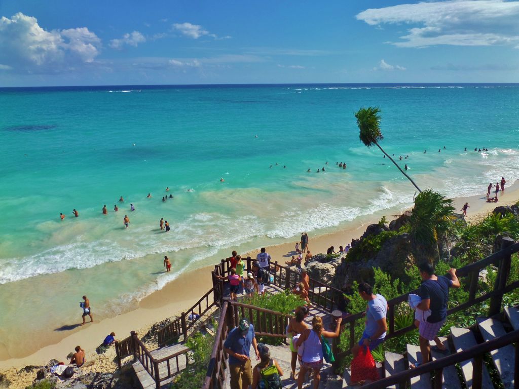 how do you fly into tulum