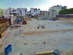 Construction in Playa Del Carmen