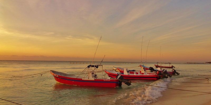 Sunrise photo in Playa Del Carmen