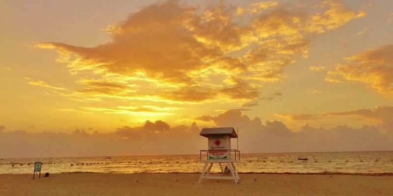 Sunrise photo in Playa Del Carmen