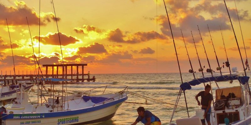 Sunrise photo in Playa Del Carmen