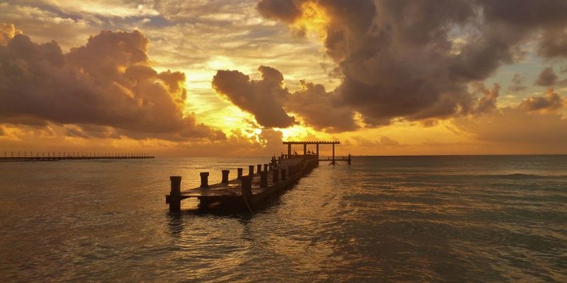 Sunrise photo in Playa Del Carmen