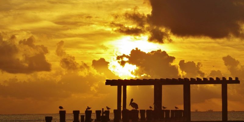 Sunrise photo in Playa Del Carmen