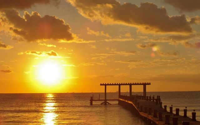 Sunrise photo in Playa Del Carmen