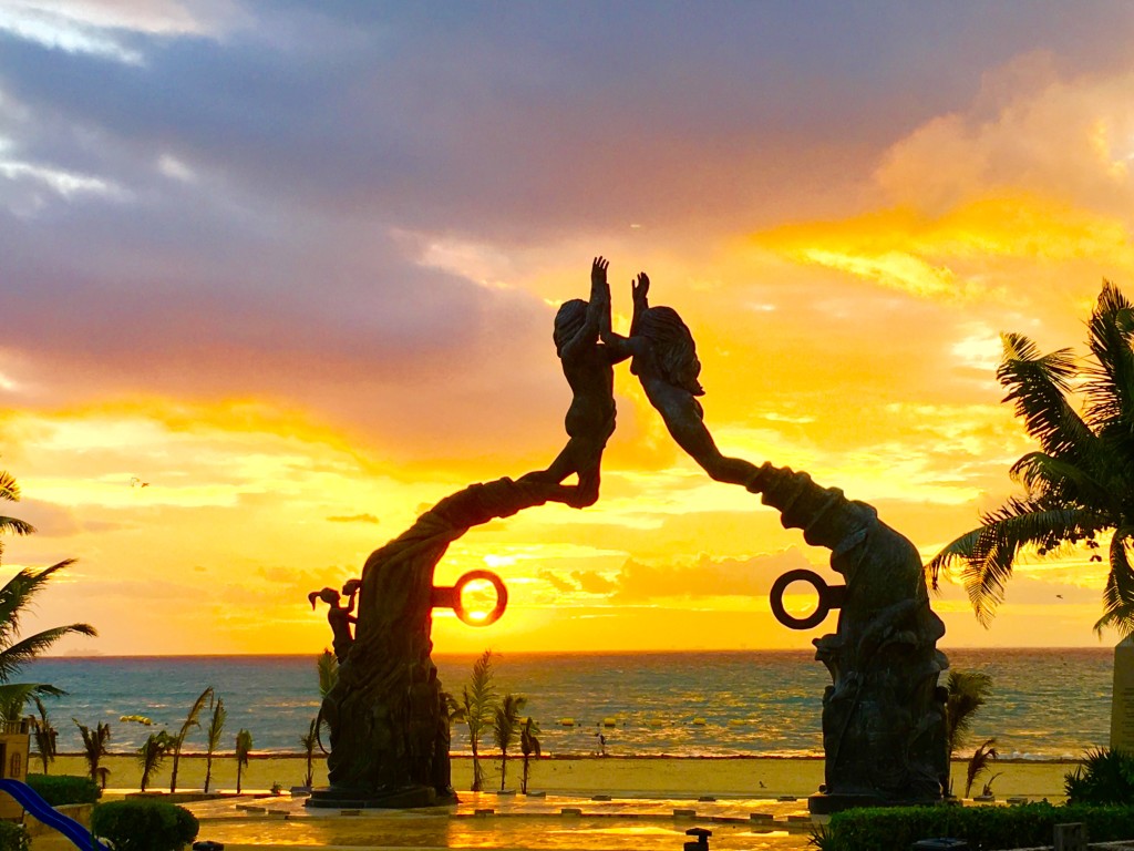 Sunrise in Playa Del Carmen, Mexico