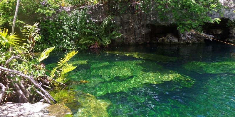 Cenote Cristalino-A good cenote to visit from Playa Del Carmen ...