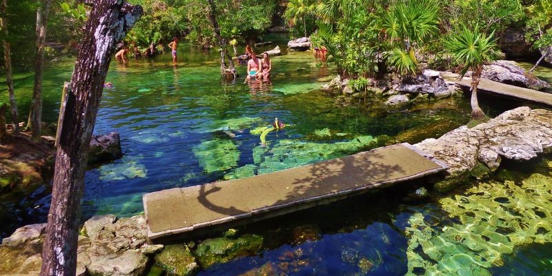 Cenotes close to Playa Del Carmen