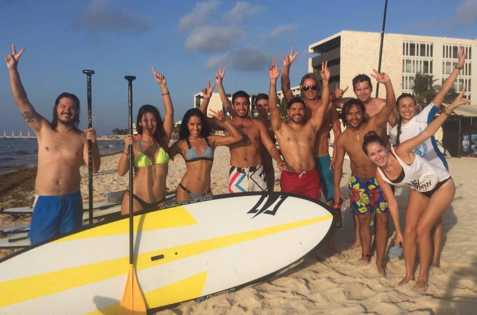 SUP with Aloha Paddle Club in Playa Del Carmen