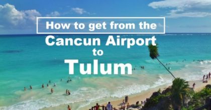 cancun to tulum flight time