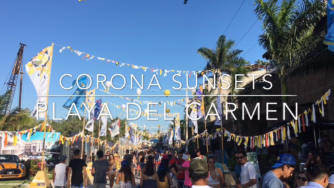 Corona Sunsets Music Festival Playa Del Carmen Mexico