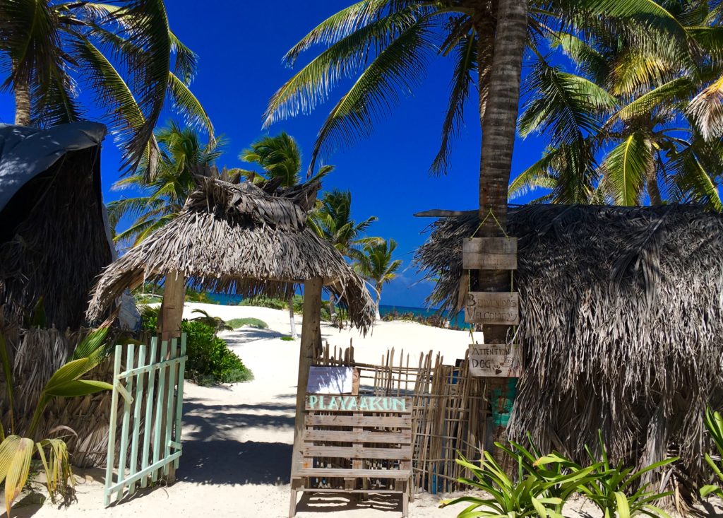 Playa Akun in Tulum, Best beach to visit