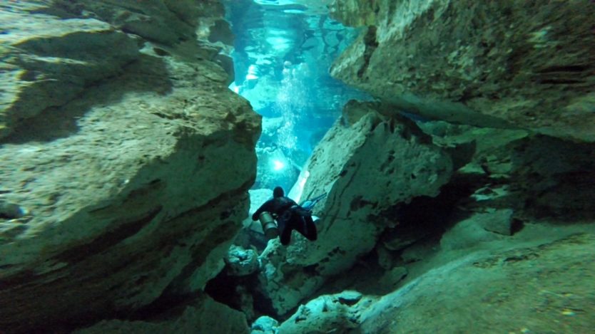 Diving with blue Life Dive Shop Playa Del Carmen