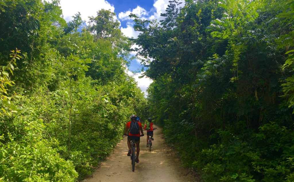 cycling in playa del carmen