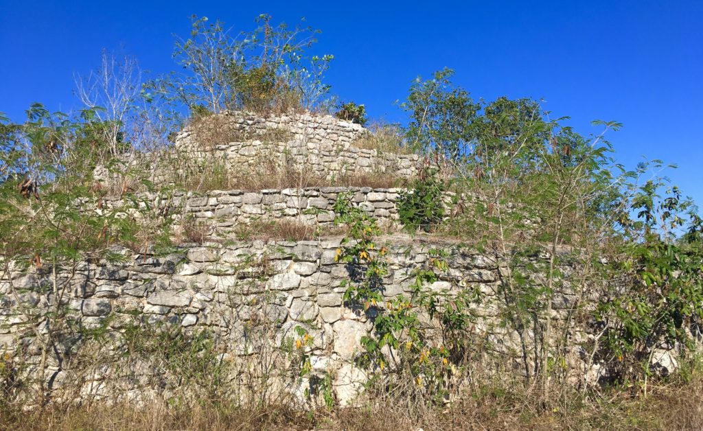 Yaxunah Mayan ruins Yucatan