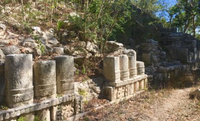 Yaxunah Mayan ruins Yucatan