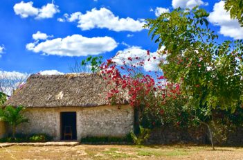 Mayan house Mexico