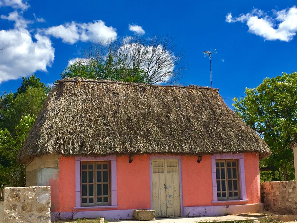 Mayan house Mexico