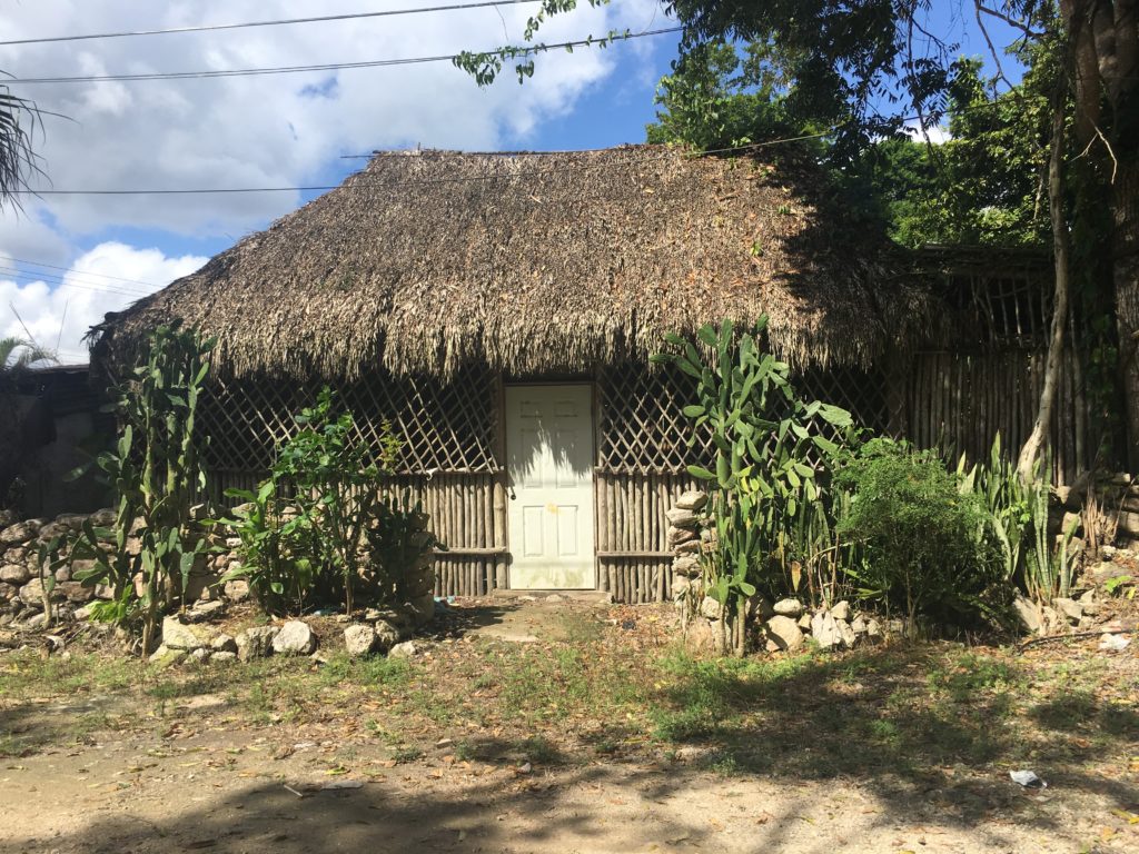 Mayan house Mexico