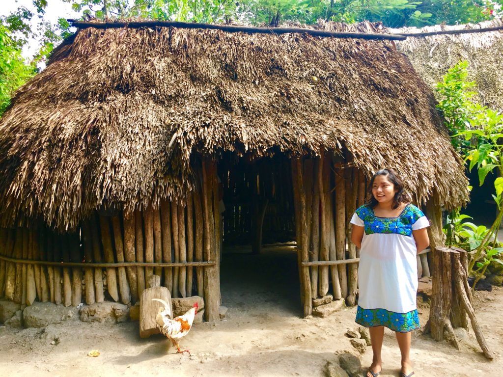 Mayan house Mexico