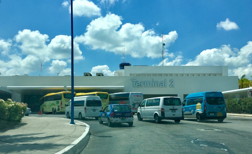 How to get from the Cancun Airport to the Hotel Zone