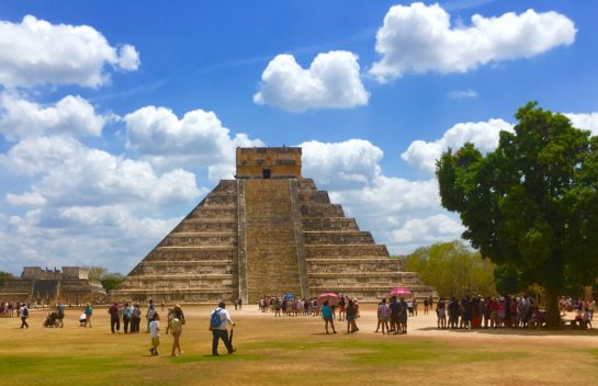 what Mayan ruins can you climb the pyramids?