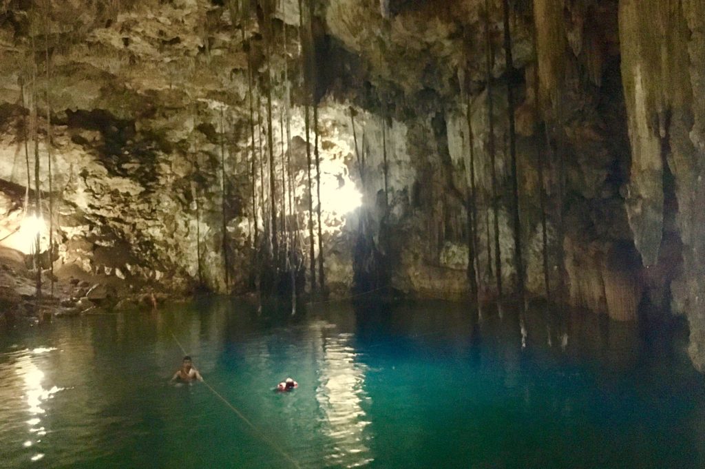 Visiting Cenote Xkeken and Cenote Samula -2 cenotes for swimming near ...