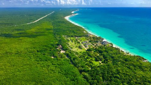 How to fly to Tulum Mexico