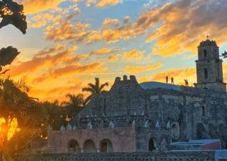 Sunset in Espita Yucatan