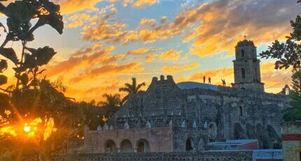 Sunset in Espita Yucatan