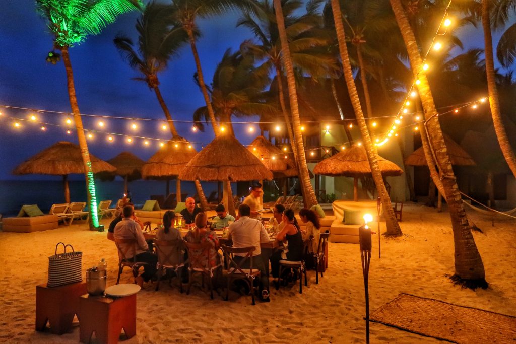 beachfront restaurants playa del carmen