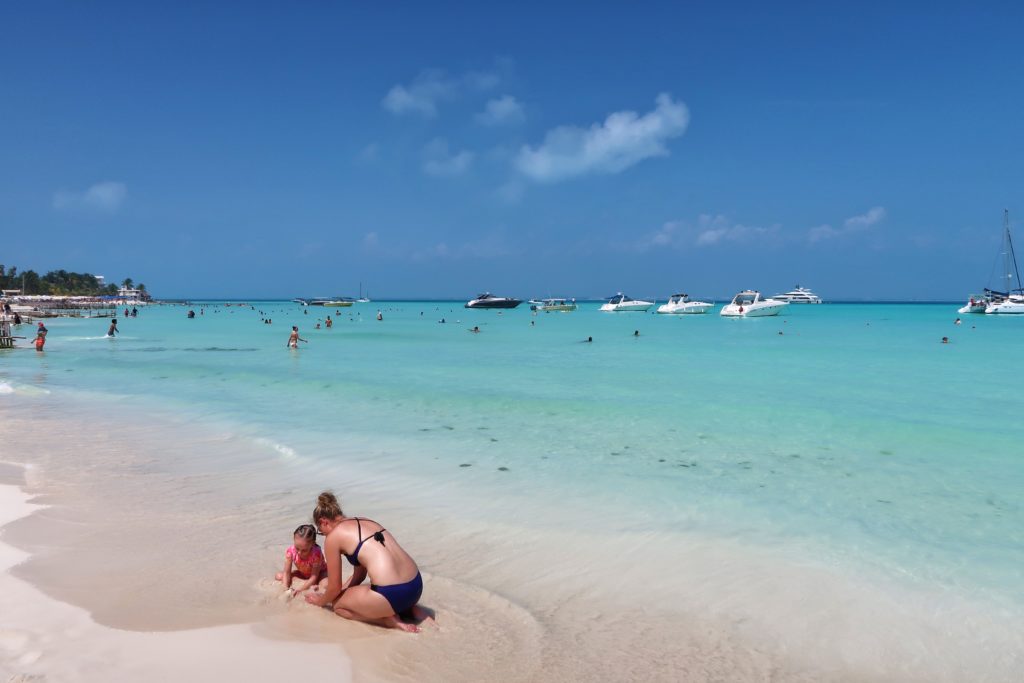 This beach club on Playa Norte will make for the perfect time on Isla  Mujeres