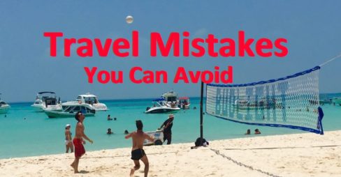 Travel mistakes