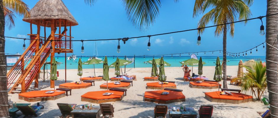 Playa Norte on Isla Mujeres is one of the most beautiful beaches in Mexico