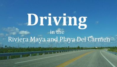 driving Riviera Maya