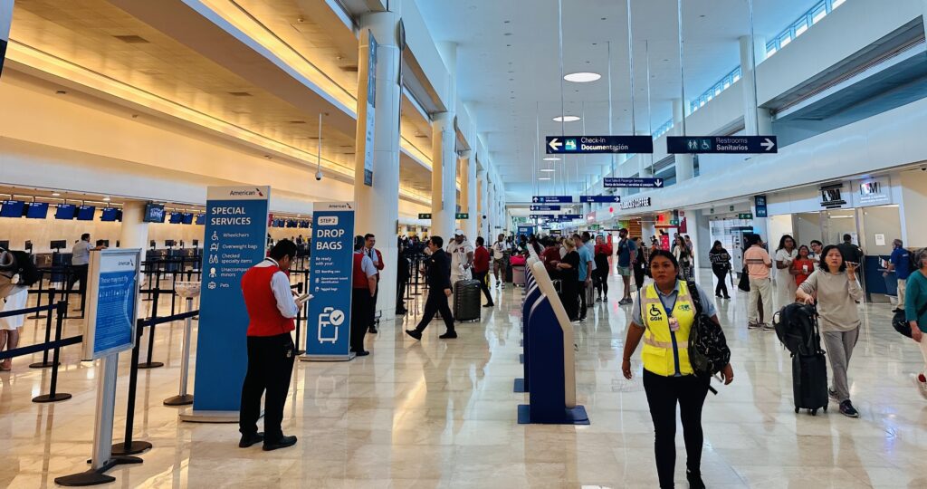 Cancun Airport terminal