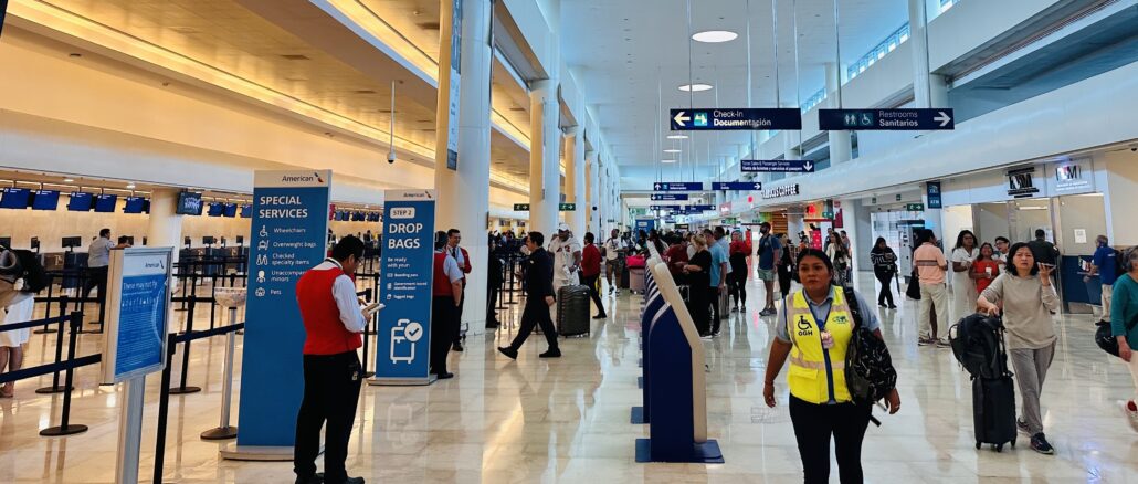 Cancun Airport terminal