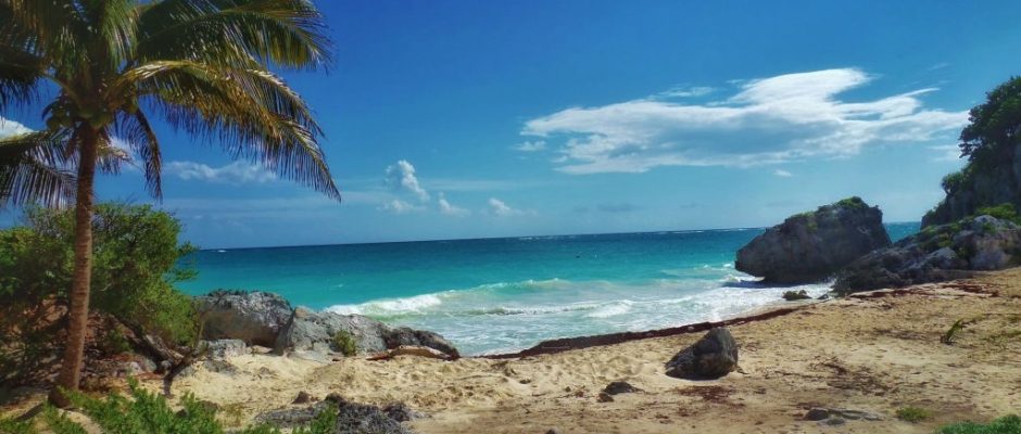 Tulum ruins beach