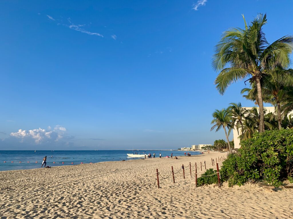 Playa Del Carmen beach