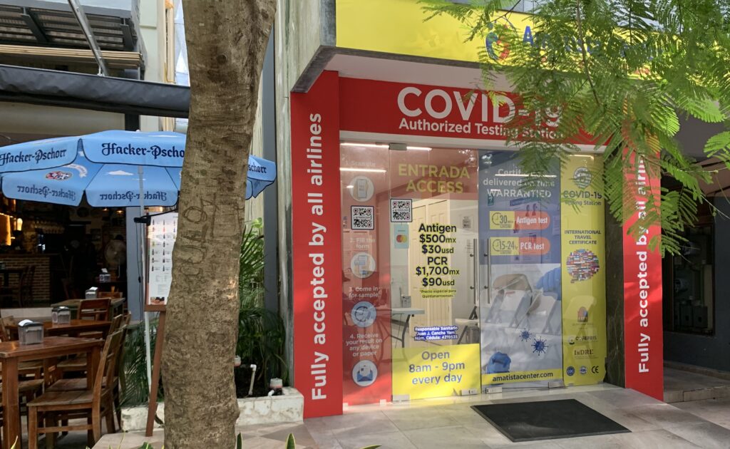 Covid testing Playa Del Carmen