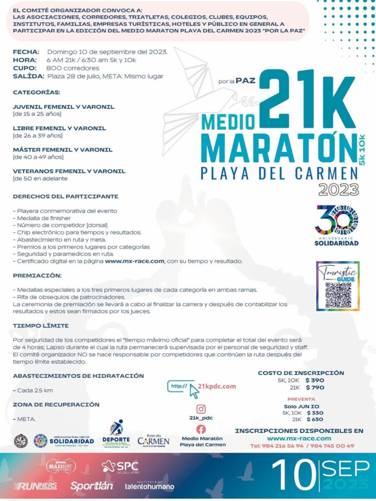 Playa Del Carmen half marathon